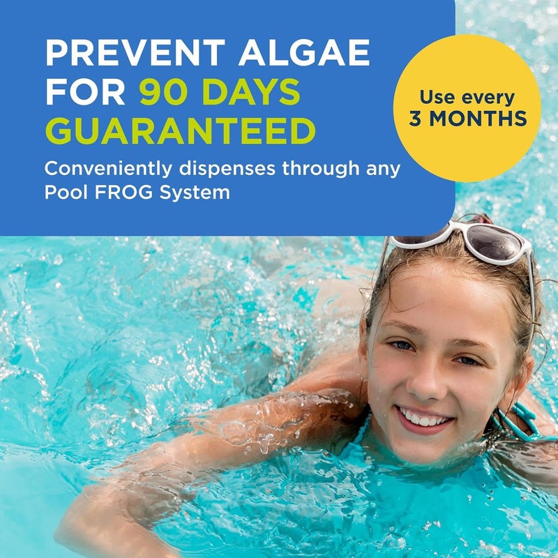 Frog BAM 90-Day Algae Preventative - Pool Winterizer Chemical and Algaecide Treatment for Preventing & Removing Algae - Compatible with All Pool Products - Image 1